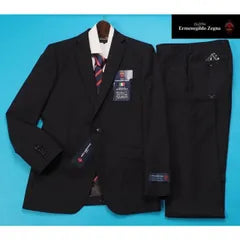 New 173,000 yen Available at major department stores Spring/summer "Ermenegildo Zegna COOL EFFECT" 100% wool Micro check suit YA7 black (A) 1506871