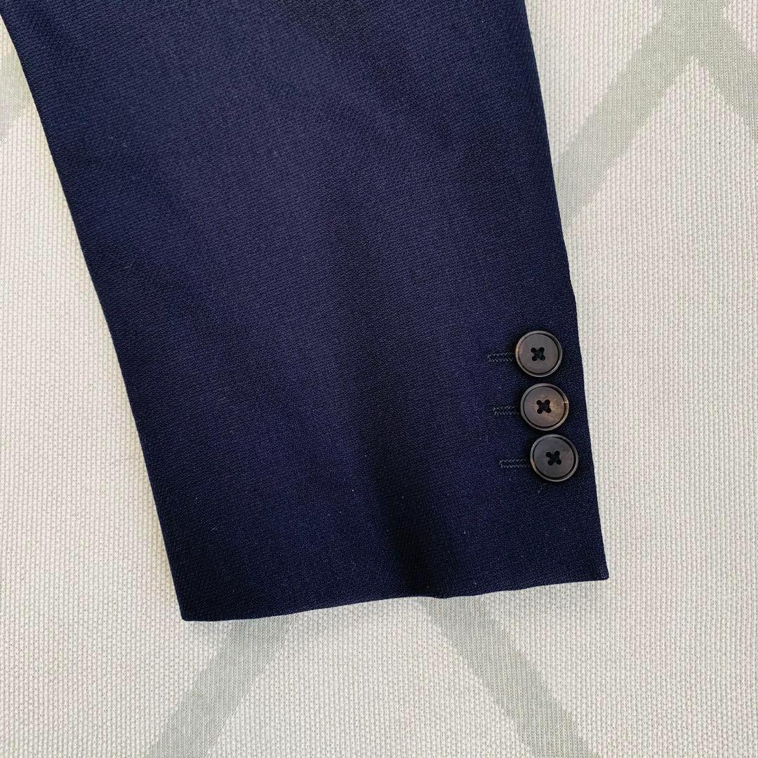 Donato Vinci Navy Suit Jacket Height 180cm Made in Italy M15