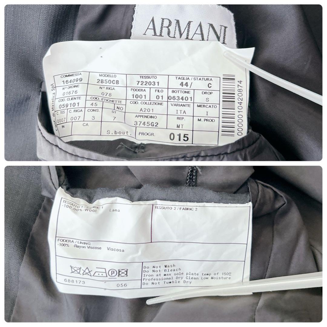 ARMANI COLLEZIONI Suit Setup Single Black 44