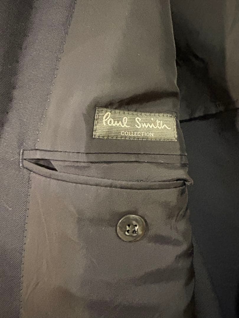 Paul Smith COLLECTION double breasted jacket navy