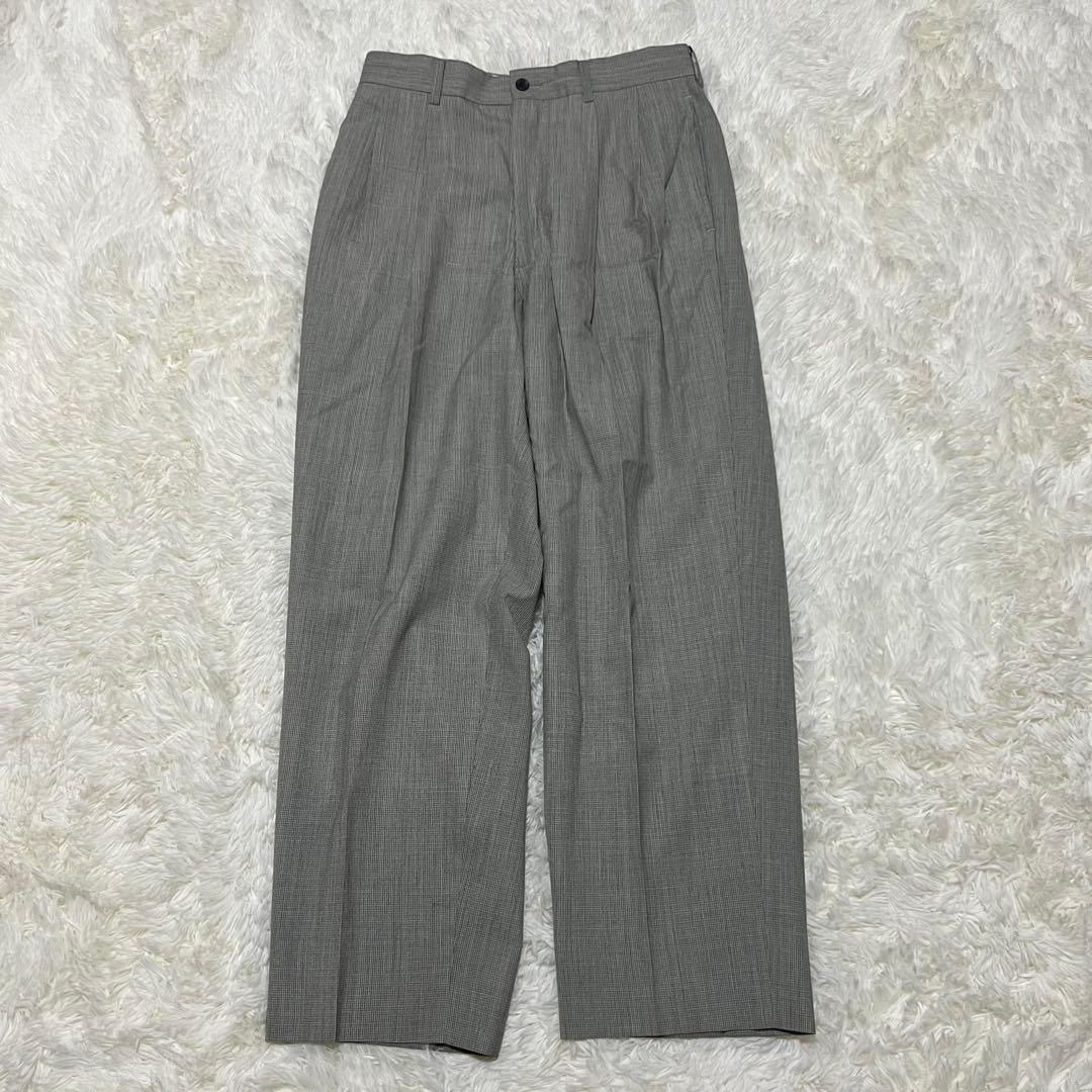 Yohji Yamamoto Archive Wool Setup Gray M Vintage Top and Bottom