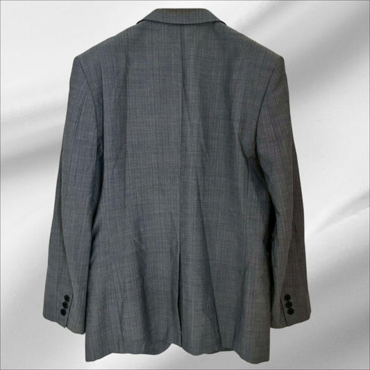 "Kintetsu" Suit Setup Gray Plaid Vintage