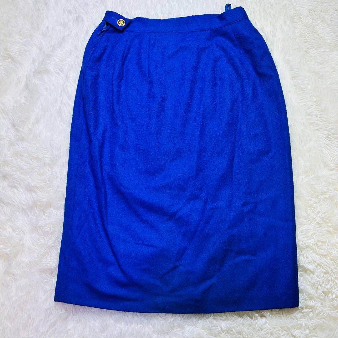 Retro Bubbly Suit Gold Button Double Jacket Skirt Setup