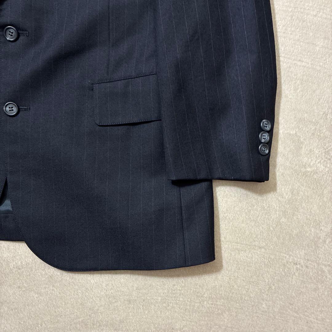 BrooksBrothers1818 Tailored Jacket Black Stripe Made in Japan
