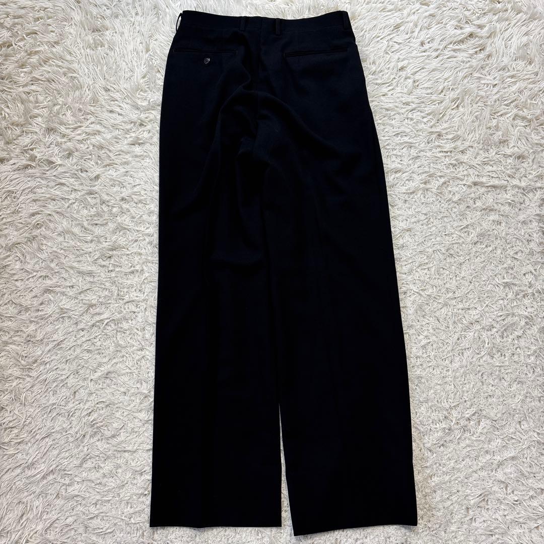 Super beautiful item 00s Black double suit 6 buttons adjuster A6