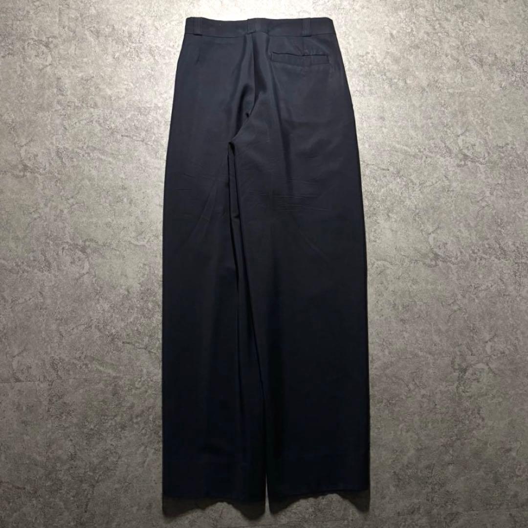 GIANNI VERSACE double suit setup silver buttons silk blend black