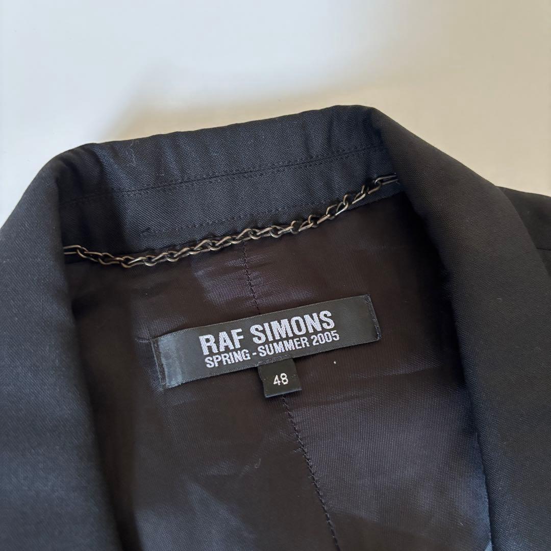Super rare/RAF SIMONS setup 1B suit wool black 48