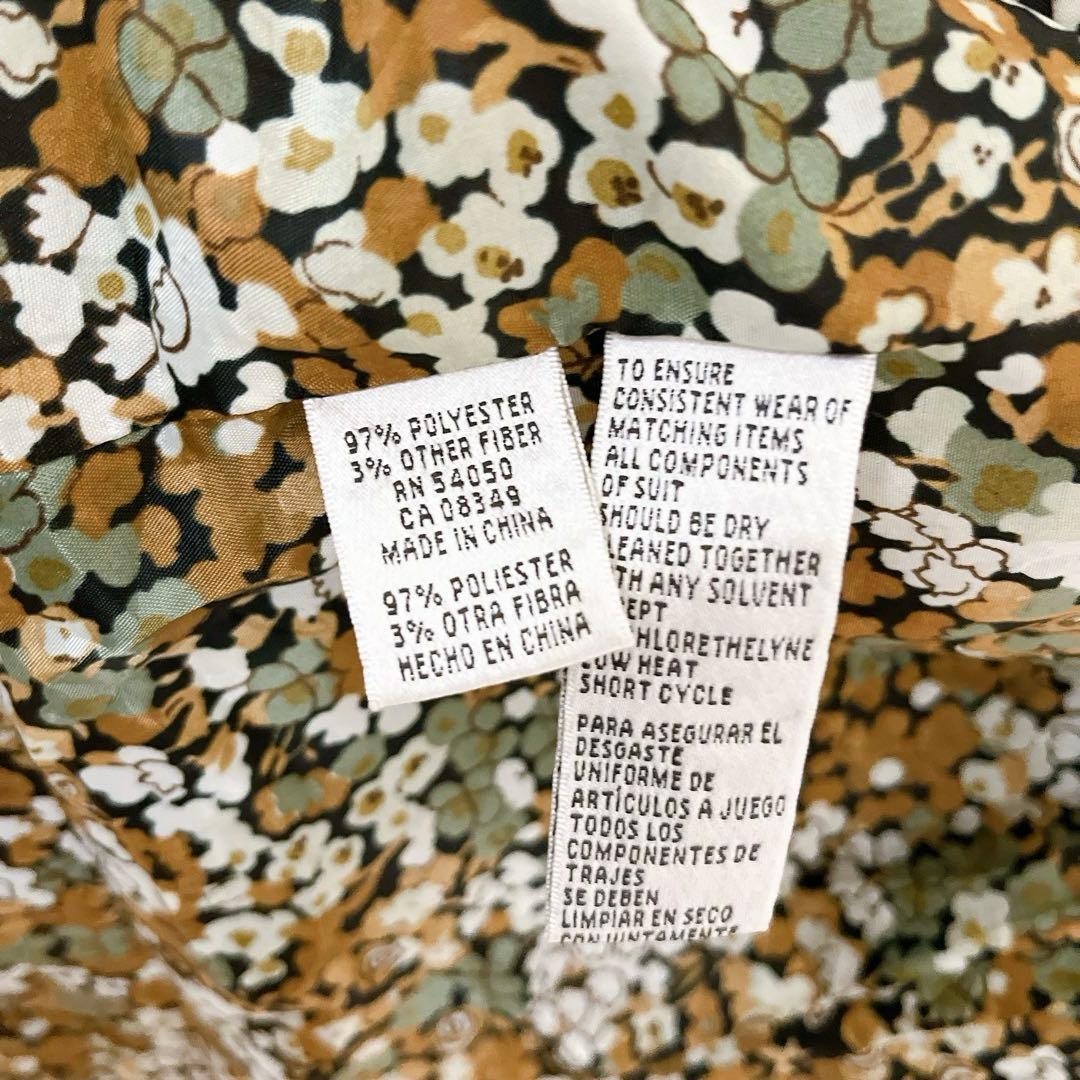 Rare Size 16 Jones New York Tailored Jacket Floral Pattern 3L 4L