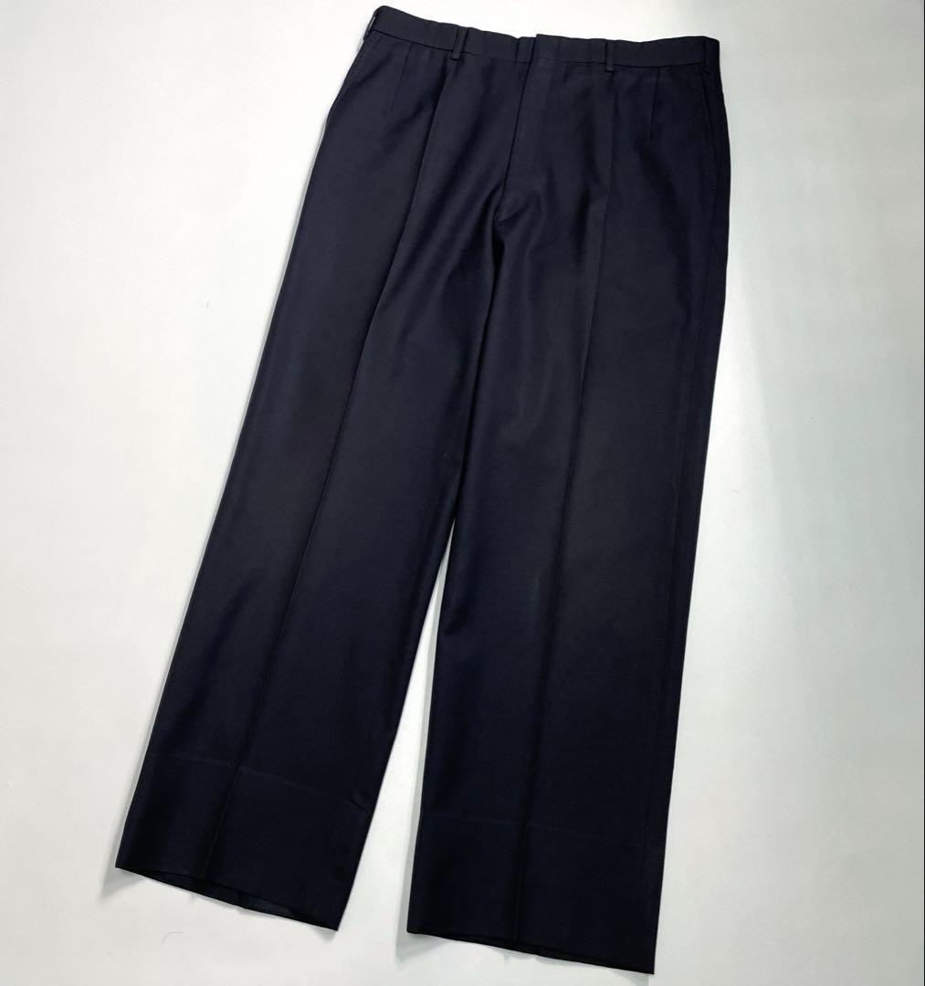 Burberrys Double Breasted Top and Bottom Set Navy Blue