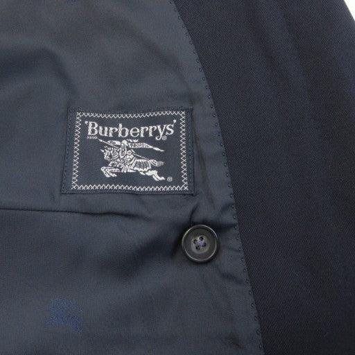 Burberry Double Breasted Suit Wool Japan | [Used] Burberrys Vintage Setup Suit Wool Double Tailored Jacket Pants Fully Lined Approx. L Navy Blue IBO85 1212 Men's [Vector Old Clothes] 251212
