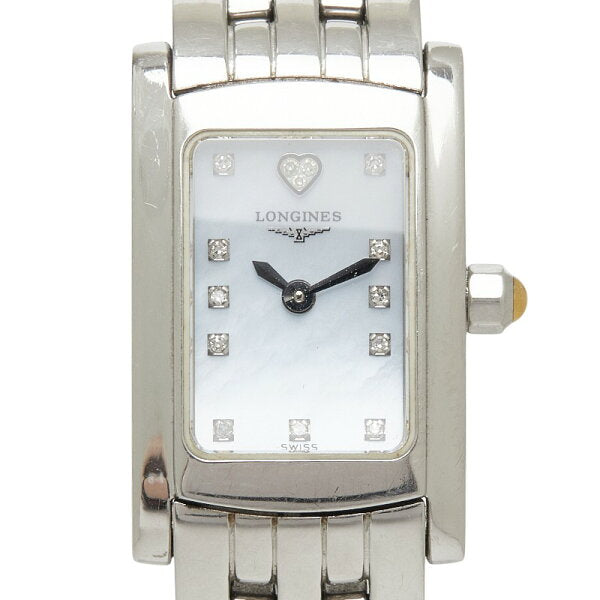Japanese Vintage Watch | Longines Dolce Vita 14P Diamond Index Watch L5.158.4 Quartz Blue Dial Stainless Steel Ladies LONGINES [Used]