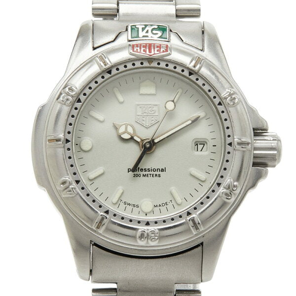 Japanese Vintage Watch | TAG Heuer Professional 4000 Series Watch 999.708K Quartz Gray Dial Stainless Steel Ladies TAG HEUER [Used]