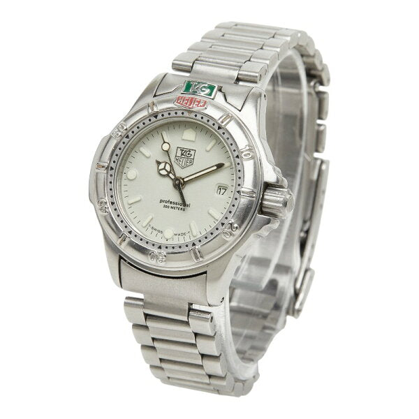 Japanese Vintage Watch | TAG Heuer Professional 4000 Series Watch 999.708K Quartz Gray Dial Stainless Steel Ladies TAG HEUER [Used]