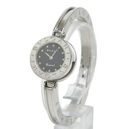 Japanese Vintage Watch | Bvlgari B Zero One Bangle Watch Wristwatch BZ22S Quartz Black Dial Stainless Steel Ladies BVLGARI [Used]