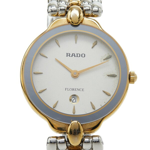 Japanese Vintage Watch | Rado Florence Watch Quartz Silver Dial Plated Metal GP Ladies RADO [Used]