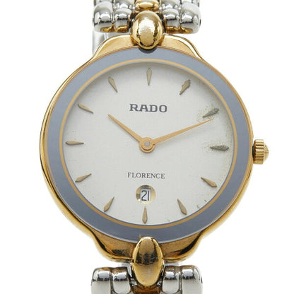 Japanese Vintage Watch | Rado Florence Watch Quartz Silver Dial Plated Metal GP Ladies RADO [Used]