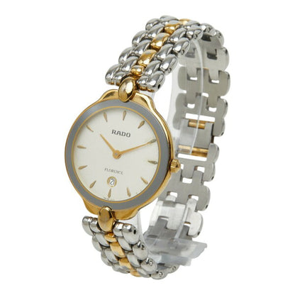 Japanese Vintage Watch | Rado Florence Watch Quartz Silver Dial Plated Metal GP Ladies RADO [Used]