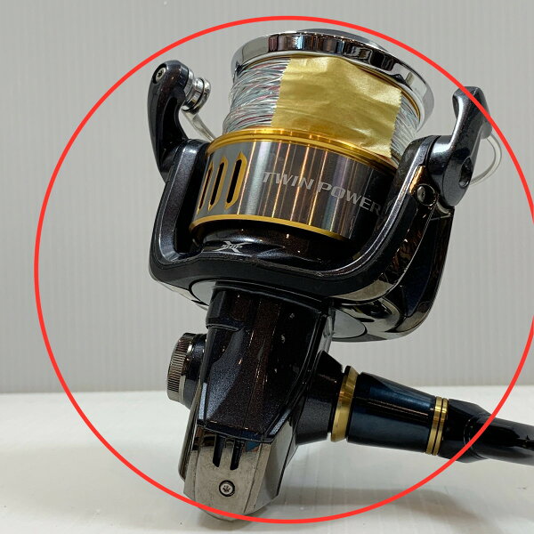 Japanese Vintage Fishing Reel | [Used] SHIMANO spinning reel 15 twin power SW10000PG 03322 C rank