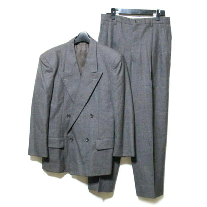 Vintage ATELIER SAB for men "S" 2B double breath setup suit (gray classic box silhouette avant-garde) 120439