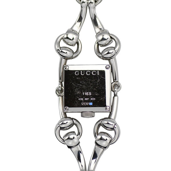 Japanese Vintage Watch | [Get great deals with coupons and get more points] GUCCI Signoria 116.5 Women's Quartz Diamond Bezel Shell Dial YA116519 Battery Replaced & Polished [Used]
