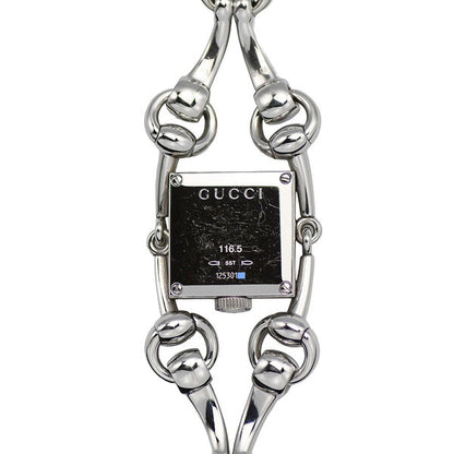 Japanese Vintage Watch | [Get great deals with coupons and get more points] GUCCI Signoria 116.5 Women's Quartz Diamond Bezel Shell Dial YA116519 Battery Replaced & Polished [Used]