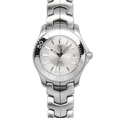 Japanese Vintage Watch | [Savings with coupons x more points] TAG Heuer LINK Men's Quartz Date Stainless Steel SS Silver Dial WJ1111-0 [Used]