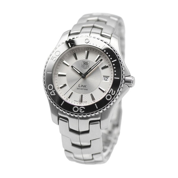 Japanese Vintage Watch | [Savings with coupons x more points] TAG Heuer LINK Men's Quartz Date Stainless Steel SS Silver Dial WJ1111-0 [Used]