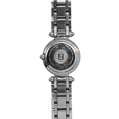 Japanese Vintage Watch | [Get great deals with coupons and get more points] FENDI 750L Zucca pattern ladies 2-hand quartz stainless steel SS black black dial [Used]