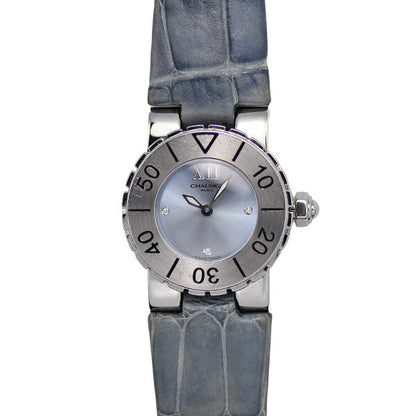 Japanese Vintage Watch | [Save with coupons x get more points] Chaumet CHAUMET Class One 23MM Women's Quartz 100m Water Resistant SS/Leather 3P Diamond Ice Blue Dial Polished [Used]