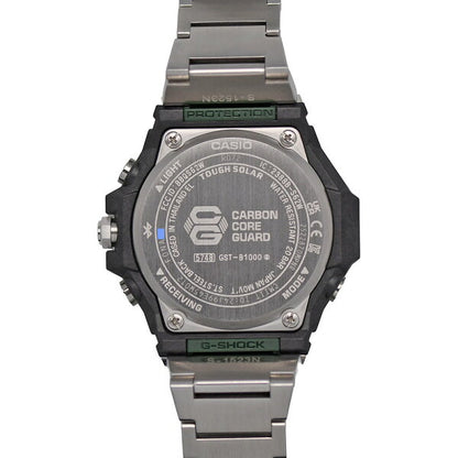 Japanese Vintage Watch | [Save money with coupons x get more points] CASIO G-SHOCK G-STEEL GST-B1000 series men's solar mobile link function green GST-B1000D-3AJF Like new [Used]