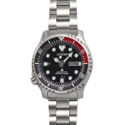 Japanese Vintage Watch | [Save money with coupons x get more points] CITIZEN PROMASTER Automatic men's self-winding 200m waterproof black black dial NY0085-86E Like new [Used]