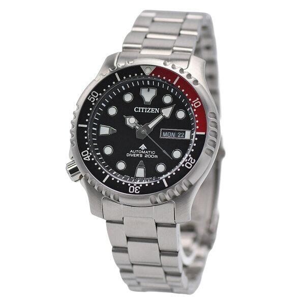 Japanese Vintage Watch | [Save money with coupons x get more points] CITIZEN PROMASTER Automatic men's self-winding 200m waterproof black black dial NY0085-86E Like new [Used]