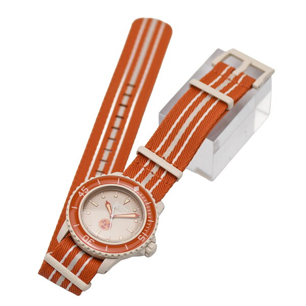 Japanese Vintage Watch | [Save money with coupons x Get more points] Blancpain x Swatch Bioceramic Scuba Fifty Fathom Arctic Ocean Automatic volume S035N100 Like new [Used]