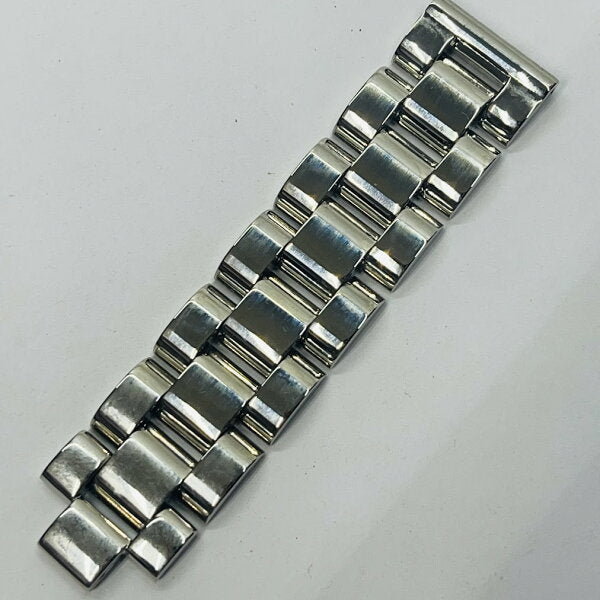 Japan Find | [Unused item] Oris genuine bracelet #07 8 20 68 Stainless steel rectangular 3-row bracelet Lug width 20 * Buckle width 20 mm Total length 88 mm Will be sent by mail [Cash on delivery not available]