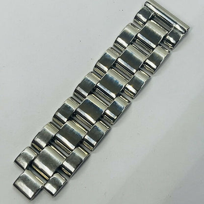 Japan Find | [Unused item] Oris genuine bracelet #07 8 20 68 Stainless steel rectangular 3-row bracelet Lug width 20 * Buckle width 20 mm Total length 88 mm Will be sent by mail [Cash on delivery not available]