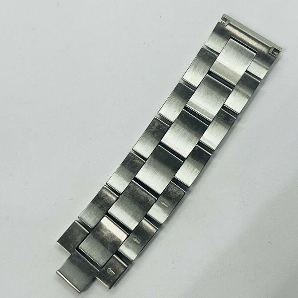 Japan Find | [Unused item] Oris genuine bracelet #07 8 20 68 Stainless steel rectangular 3-row bracelet Lug width 20 * Buckle width 20 mm Total length 88 mm Will be sent by mail [Cash on delivery not available]