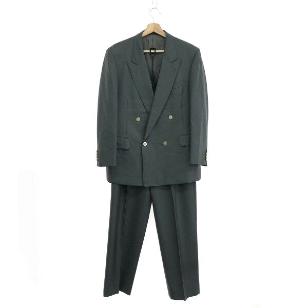 Burberry Double Breasted Suit Japan | Burberry's Burberry's Double Setup Size Unknown Gold Button/Vintage Product Gray Men's [Used]