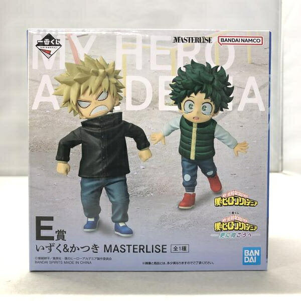 Japanese Anime Figure | [Used] Bandai Izuku & Katsuki Ichiban Kuji My Hero Academia Further Beyond MASTERLISE E-Prize Figure [15]