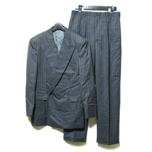 Vintage TAKEO KIKUCHI "2" Double Breath Setup Suit (Pinstripes) 125524
