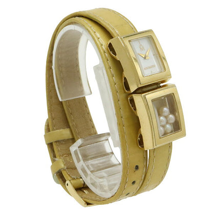 Japanese Vintage Watch | MIKIMOTO Mikimoto Multiform Watch W Tour Shell Dial 2 Rows Double Belt 5P Baby Pearl Pearl Ladies Quartz Watch NNS1307F [Used]
