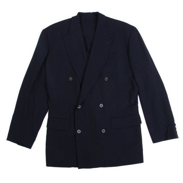 Vintage Jean Paul Gaultier Double Breasted Suit Wool Japan | [Used] Jean Paul GAULTIER HOMME Wool Double Setup Suit Navy 50 [Men's]