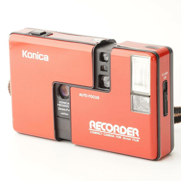 Japan Find | Konica Auto Focus Recorder Recorder Red Hexanon 24mm F4