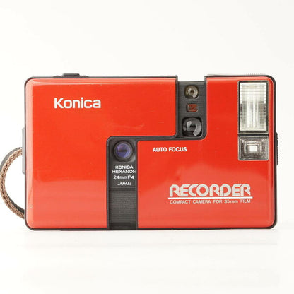 Japan Find | Konica Auto Focus Recorder Recorder Red Hexanon 24mm F4
