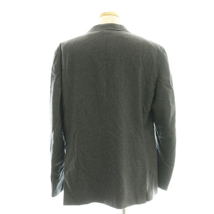 United Arrows UNITED ARROWS Gray Flannel 6 Button Double Suit Jacket Pants 54 Dark Gray /DF ■OS Men's [Vector Old Clothes] 260121