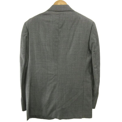 Vintage Beams Double Breasted Suit Wool Japan | [Used] BEAMS Suit Setup Formal Wool 48S Gray Mixed Long Sleeves 3 Buttons Double Hem /AY ■ECD001 Men's [Vector Old Clothes] 260415