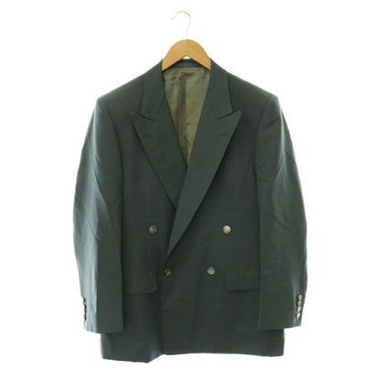 Burberry Double Breasted Suit Wool Japan | [Used] Burberrys Vintage Suit Setup Tailored Jacket Double Pants Charcoal Gray /ES ■GY53 Men's [Vector Old Clothes] 260704