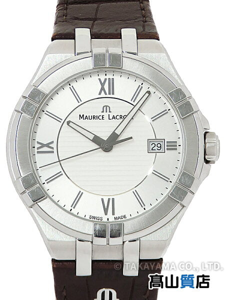 Japanese Vintage Watch | [MAURICE LACROIX] Maurice Lacroix "Icon Date" AI1008-SS001-130-1 Men's Quartz 1 month warranty [Used]