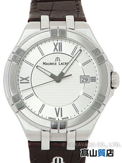 Japanese Vintage Watch | [MAURICE LACROIX] Maurice Lacroix "Icon Date" AI1008-SS001-130-1 Men's Quartz 1 month warranty [Used]