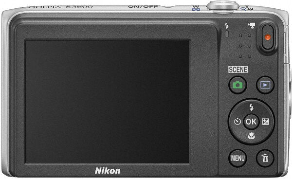 Japanese Vintage Camera | [Used] Nikon digital camera COOLPIX S3600 8x zoom 20.05 million pixels Crystal Silver S3600SL 30-day warranty at our store Popular mirrorless single-lens reflex camera with interchangeable lenses