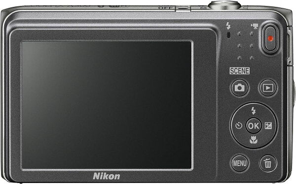 Japanese Vintage Camera | [Used] Nikon digital camera COOLPIX A300 8x optical zoom 20.05 million pixels Silver A300SL 30-day warranty at our store Popular mirrorless single-lens reflex camera with interchangeable lenses